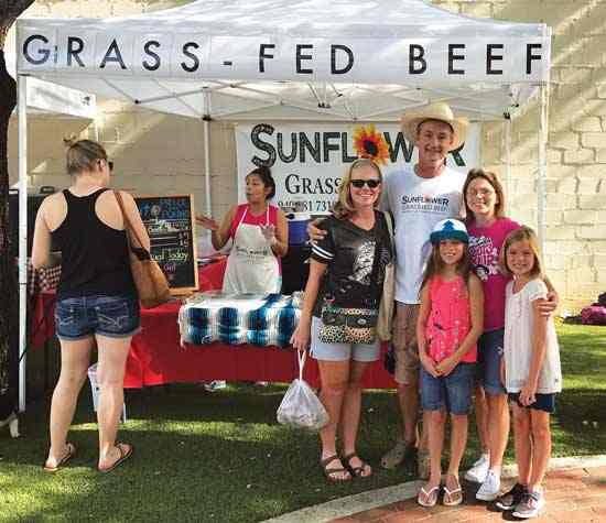 Sunflower Farms also peddles its product at Grapevine Farmers Market.